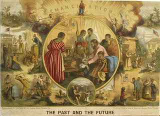 Hand colored Emancipation The Past and the Future tmb